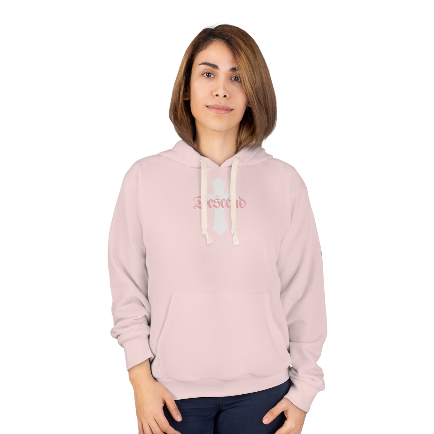 Descending Pink Hoodie