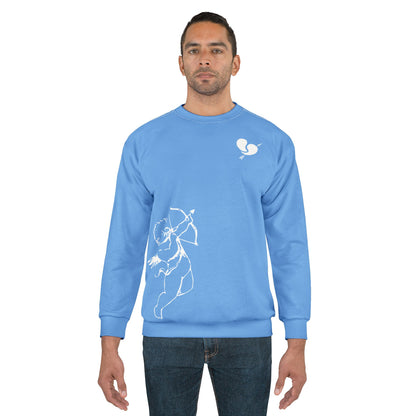 Cupid's Arrow Cyan Sweater