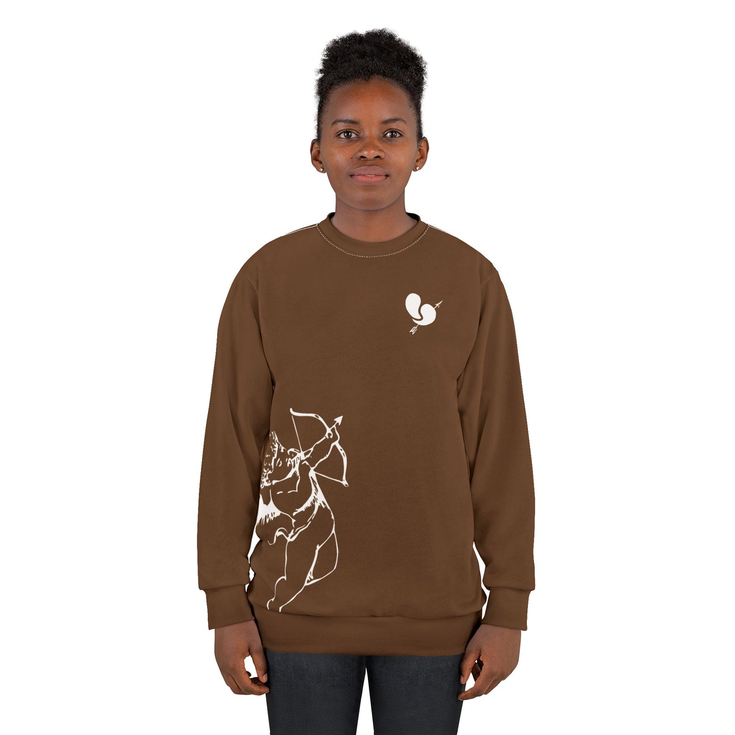 Cupid's Arrow Brown Sweater