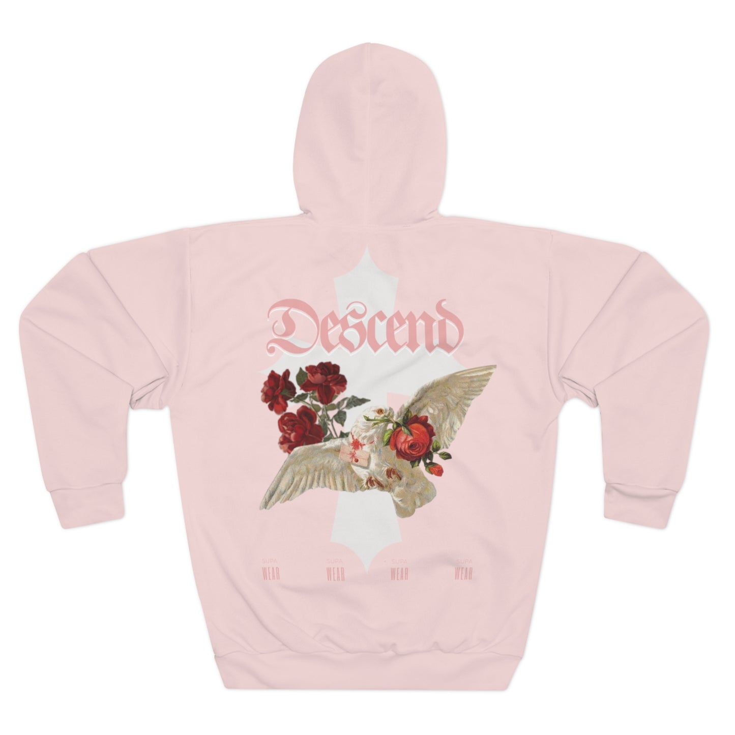 Descending Pink Hoodie