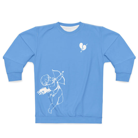 Cupid's Arrow Cyan Sweater