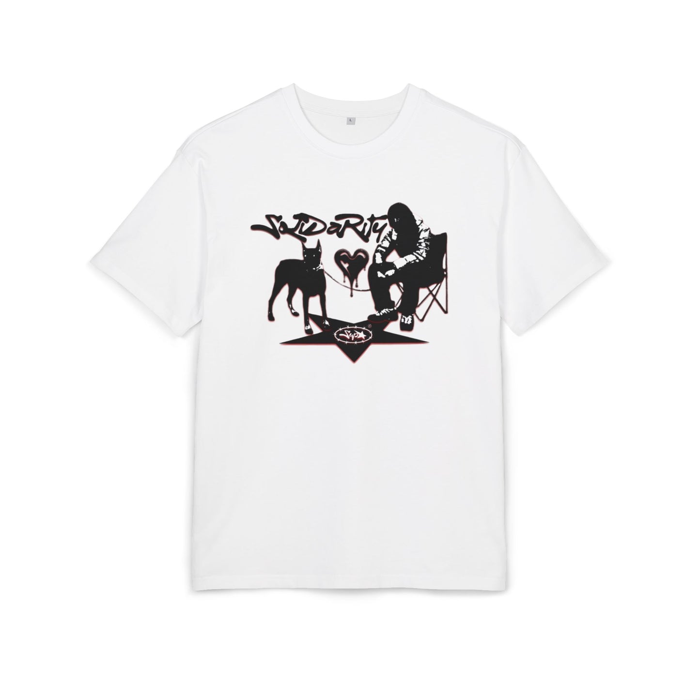 "Solidarity" White Tee